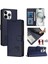 IPhone 12 Için Kılıf Pro Max Kart Yuvası Tutucu Kickstand Kedi Rfıd Cüzdan Flip (Yurt Dışından) 1