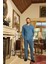 Erkek Aras Kışlık Thermal Rahat Indigo Pijama Takım 0780 2
