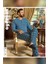 Erkek Aras Kışlık Thermal Rahat Indigo Pijama Takım 0780 3