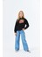 SGK-1313 Serbend Kids Kız Bisiklet Yaka Okul Sweatshırt 3