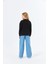 SGK-1313 Serbend Kids Kız Bisiklet Yaka Okul Sweatshırt 5