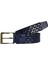 Deri 2'li Set 4 cm Kemer Siyah LACIVERT=2LI.119-121 5