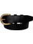 Deri Gold Tokalı Siyah Kadın Kot Kemeri 4 CM=TYC00419802434 1