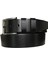Deri 2'li Set Kot Spor Kemer; Siyah Lacivert 4 5 Cm=2li-Hsn-01.03 3