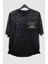 Oversize Mugiwara One Piece Sırt Baskılı Yıkamalı T-Shirt, Unisex Anime Baskılı Retro Tişört 3