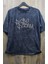 Oversize Peso Pluma Sırt Baskılı Yıkamalı T-Shirt, Unisex Müzik Temalu Retro Tişört 3