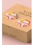 Kuşe Thank You Sticker Paketleme Teşekkürler Etiketi Pembe Çiçekli Türkçe - 90 Adet - ST2075 2