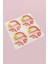 Kuşe Thank You Sticker Paketleme Teşekkürler Etiketi Pembe Çiçekli Türkçe - 90 Adet - ST2075 5