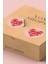 Kuşe Thank You Sticker Teşekkürler Etiketi Çiçek Kalp Ambalaj Paket Etiketi - 90 Adet - ST2093 2