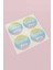 Kuşe Sticker Paketleme Kargo Teşekkürler Ambalaj Etiketi Renkli Mavi Pembe - 90 Adet - ST2033 5