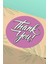 Thank You Sticker Teşekkürler Etiketi Ambalaj Ürün Kargo Paketleme Etiketi - 90 Adet - ST2165 1