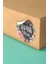 Thank You Sticker Teşekkürler Ambalaj Kargo Ürün Etiketi Pembe Gri Çiçekli - 90 Adet - ST2057 4