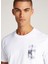 Bisiklet Yaka Baskılı Beyaz Erkek T-Shirt J30J325685YAF Cıty Grıd Photoprınt 2