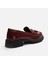 01AYH294850A780 BORDO Kadın Loafer 3