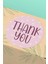 Xox Shops Thank You Sticker Pembe Kalpli Thank You  Ürün  Etiketi - 90 Adet - ST2351 1