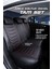 dacia Sandero Stepway Lüx Oto Koltuk Kılıfı Ön Arka Takım Eagle Serisi Siyah Kırmızı 2