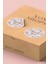 Kuşe Sticker Paketleme Ambalaj Kargo Teşekkürler Etiketi Pembe Çiçek Desen - 90 Adet - ST2042 2