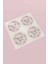 Kuşe Sticker Paketleme Ambalaj Kargo Teşekkürler Etiketi Pembe Çiçek Desen - 90 Adet - ST2042 5