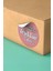 Pembe Teşekkür Ederiz Yazılı Türkçe Kargo Paketleme Ürün Etiketi - Kuşe 90 Adet - ST2154 4