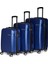 3000 3'lü Valiz Seti Koyu Mavi Büyüy Boy Orta Boy Kabin Boy 2