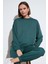 Streş Bisiklet Yaka Oversize Fit Oysho Kumaş Sweat Kadın Sweat 5865879 1