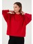 Streş Bisiklet Yaka Oversize Fit Oysho Kumaş Sweat Kadın Sweat 5865879 2