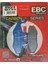 SFAC418 2009-2010 Piaggio Mp3 500 Uyumlu Arka Fren Balatası Karbon Balata 1