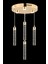 Tekno Trust Zaki 4 Lü Gold Kaplama 3 Renkli 58 Watt Ledli Modern Tasarım Oturma Odası,genç Odası,yatak Odası,sa 2