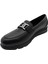 Scavia Veyona Hakiki Deri Ortopedik Kadın Ayakkabısı Loafer - Veyona - Siyah - 39 4