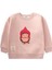 Kirpi Baskılı Sweatshirt 1-7 Yaş Pudra Pembe 1