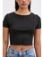 Kısa Kol T-Shirt Siyah 4