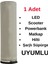 Üretimli 2800mAh 20700 35A Lityum Pil Şarlı Scooter Matkap Süpürge Uyumlu 1