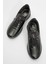 Kadın Lastik Bağlı Günlük Ayakkabı Siyah Cilt 5