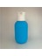 Soft Touch Yumuşak Dokulu Mavi Renk Plastik Hdpe Şişe + Beyaz Pompa - 400 ml 2