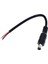 5.5mm x 2.1mm 15CM Erkek Adaptör Kablosu 22AWG 36V 3A Besleme 5