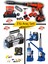 Basınçlı 10 Pilli 2 Akülü Şarjlı Oto Yıkama + 6 Ton Şişe Kriko + 12 V Işıklı Kompresör ve Tamir Kiti 1