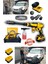 Basınçlı 10 Pilli 2 Akülü Şarjlı Oto Yıkama + 6 Ton Şişe Kriko + 12 V Işıklı Kompresör ve Tamir Kiti 3