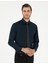 Erkek Lacivert Ex. Slim Fit Uzun Kollu Basic Gömlek 50292526-VR033 1