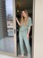 Khaki Green Gömlek Pantolon Pijama Takımı 7