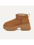 Kadın Bot 1158311 Ugg W Classıc Ultra Mını New Heıghts Chestnut (Taba) 3