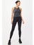 Dri Fit Adv Aura Women's Slim Fit Training Tank Top Kadın Spor Atlet Siyah Gri 4