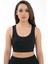 Angel Yuvarlak Yaka Fitilli Crop Body 1
