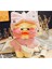 Hayır Kawaii Lalafanfan 30 cm Gözlüklü Peluş Ördek Tatlı Hediye 30 cm Hayır Türkçe 3+ Yaş Sarı 1
