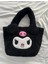 Türkçe Peluş Çanta Kuromi Kawaii Anime Hayır Hayır Siyah 30 cm 3+ Yaş 1