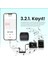 M1 WiFi Çift Vericili Gürültü Engelleme 100 Metre Menzil 32 Saat Pil Ömrü 2800mAh Kutu Batarya LCD Ekran Minimal Tasarım Kablosuz Yaka Mikrofonu Siyah 6