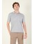 Erkek Polo Yaka Cepli T-Shirt Gri 3
