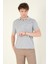 Erkek Polo Yaka Cepli T-Shirt Gri 4