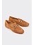 Camel Deri Kadın Loafer 2