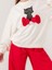 Kız Çocuk Kedi Baskılı Tasarım 2 Iplik Sweatshirt 4