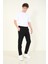 Erkek Duble Paça Jogger Pantolon Siyah 1